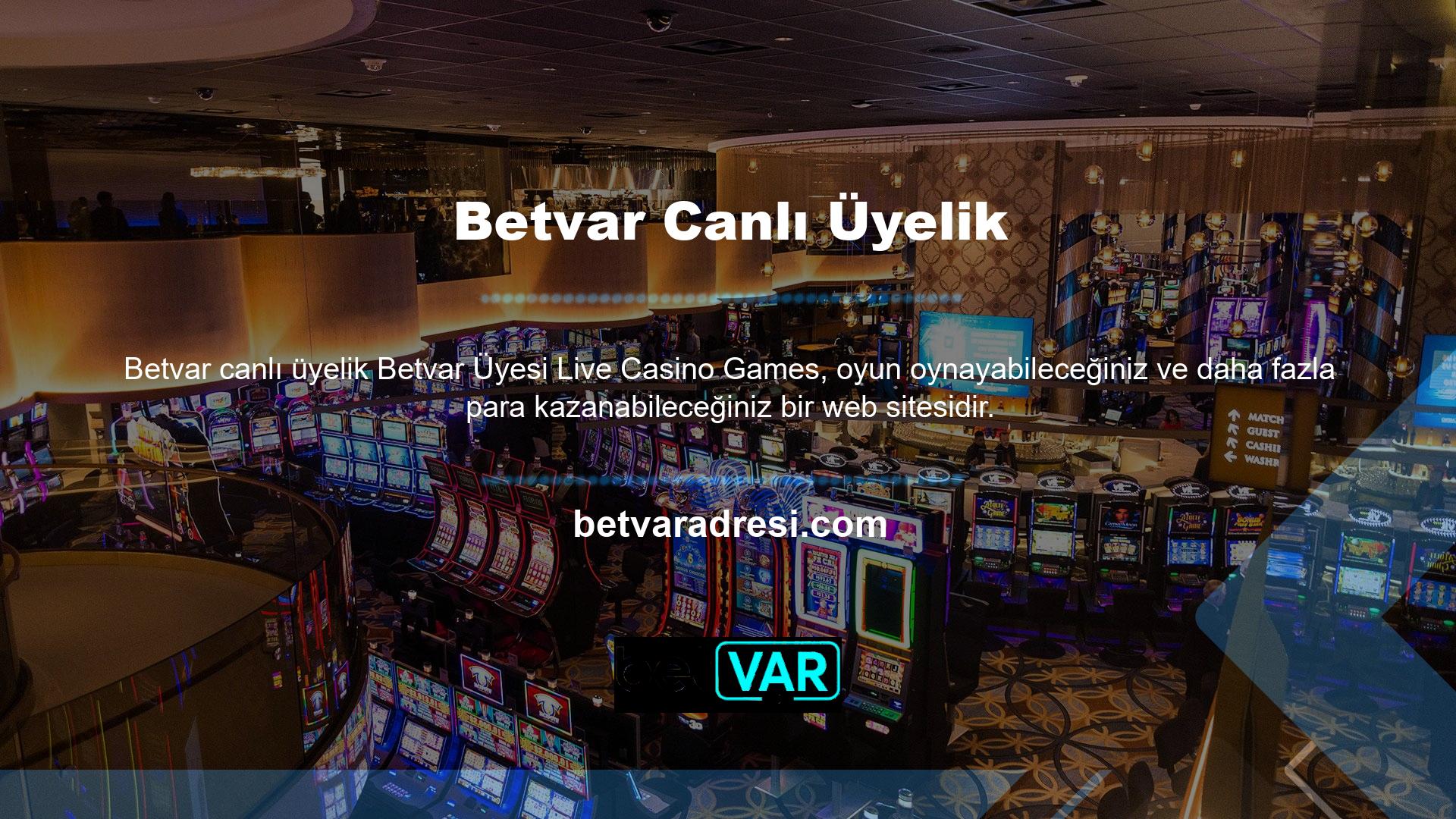 Betvar web sitelerinde oturum açmayı kolaylaştırdı