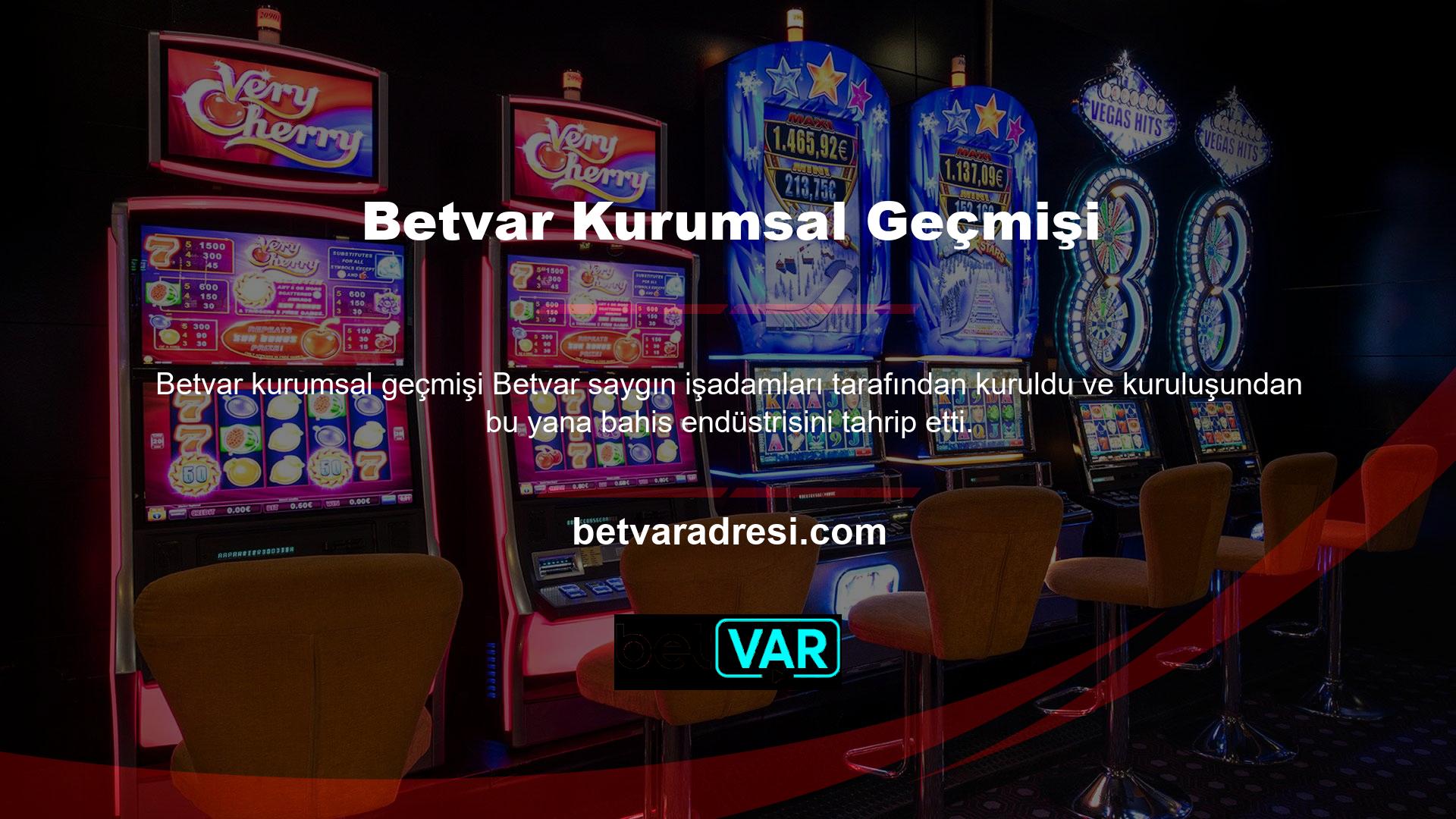 Betvar bir önceki yıl en iyi bahis şirketi ödülünü kazandı